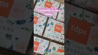 Corporate orders taken minimum 50 boxs for all occasions#corporategifts#corporate#chocolatetutorial