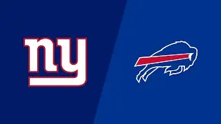 New York Giants - Buffalo Bills | NFL Gameday | Full Game Broadcast