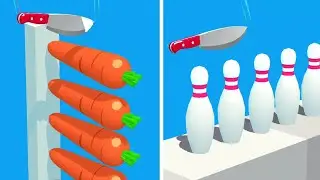 Slice It All Game! Very Satisfying and Relaxing ASMR Slicing Video