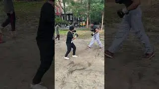 LSNYC | NUKUH VS STREET FIGHTER #brooklynfights #boxingworkout #fightclub #martialarts