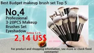 2024 Best Budget makeup brush set Ranking