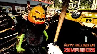 ТЫКВЕННОЕ БЕЗУМИЕ И НЕ ТОЛЬКО Проблемы на вокзале | Игровой процесс ZOMPIERCER, часть 4