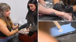 Forever bound: Meet the tattoo artist transforming cremated ashes into inked memories