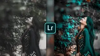 dark and aqua effect realistic background editing lightroom || lr presets download editing