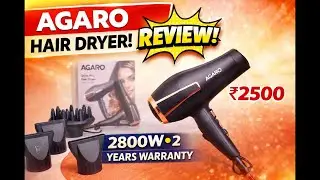 AGARO Hair Dryer Review 😲 | 2800W | Should You Buy?   #reviewslab25#agaro#hairdryerreview