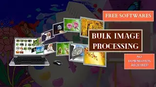 Bulk image processing using free software | SimpleTalksMedia #imageprocessing #bulk