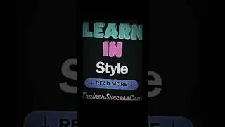 Learning Styles differ.  You are Unique and we help coaches help their clients uniqueness blossom.