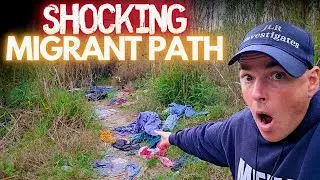 SHOCKING Migrant Path. TOP SECRET. Eagle Pass Texas. Migrant Crisis.