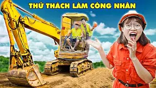 Một Ng&agrave;y L&agrave;m C&ocirc;ng Nh&acirc;n L&aacute;i M&aacute;y X&uacute;c V&agrave; Dọn Dẹp Đồ Đạc Gọn G&agrave;ng - H&agrave; Sam