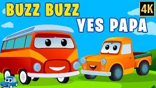 Buzz Buzz Yes Papa 👶 | Nursery Rhyme & Kids Song by Zeek and Friends