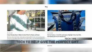 Tech Tips with Quincy Hobbs: Tech to help give the perfect gift