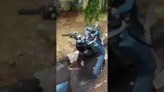 modifikasi yamaha lexy stang fatbar
