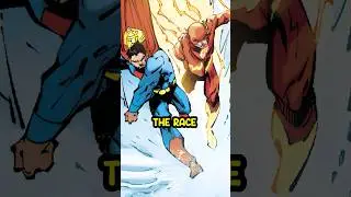 Flash and Superman Race for Charity! #superman #flash #dc #dccomics #shorts #comics
