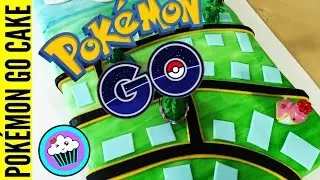 How to make Pok&eacute;mon Go Cake | Pinch of Luck