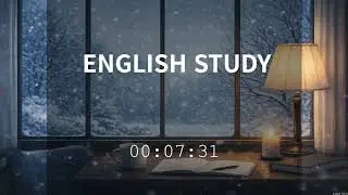 주말 영어 10초 + 1시간 공부 음악 | Weekend English Study Music (Focus)