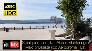 Small pier near Tivat Airport Montenegro Crna Gora - Malo privezi&scaron;te kod Aerodroma Tivat