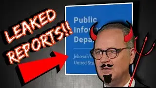 Watchtower LEAKED Report Shows How They Are LYING to the Public | PID LEAK #watchtowerexposed