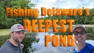 Multi species fishing Delaware's Deepest Pond