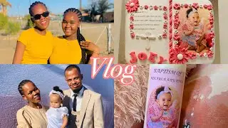 WEEKEND VLOG: Running errands, Clothing Haul, Mj’s Baptism & More…||Namibian Youtubers