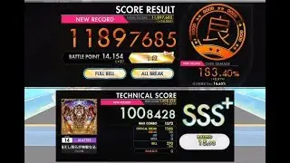 [オンゲキ] 混沌を越えし我らが神聖なる調律主を讃えよ (MASTER) ABFB [外部出力]