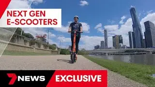 First look at next gen e-scooters rolling out in Brisbane by Christmas - | 7 News Australia