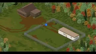 Isolated Forest House location tour Project zomboid