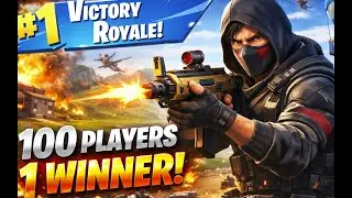 100 players enter. One winner leaves. 🏆 VICTORY ROYALE 🔥
