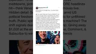 SHOCKING! X #1 Google Trend - Crushes TikTok Overnight?!