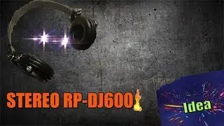 Обзор ушек Panasonic Stereo Headphones RP-DJ600!