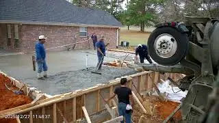 Pouring a 1,000 Sq Ft Concrete Addition  Southern Tradesmen Project