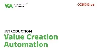 Introduction to Value Creation Automation(VCA)