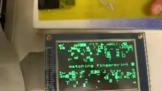 Fingerprint security system, Hybrid Embedded System project
