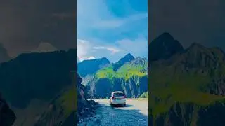 Sukoon Vibes ❤️❤️#jannatkashmir #mountains #glacier #travel #nature #sonmarg #roadtrip #zojilapass