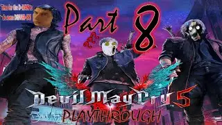 Devil May Cry 5 -Part8: Nero clearing BLOODCLOTS? Tricky Blue Orbs, Magma Elevators & Icy BAPHOMETS!