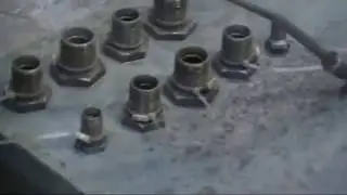 Steam cleaning of industrial machinery