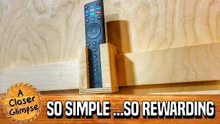 French Cleat TV Remote Holder
