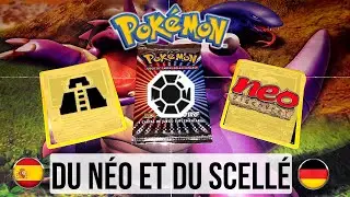R&eacute;ception de Cartes Pok&eacute;mon Holos N&eacute;o Discovery et d'un Booster Ex !