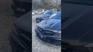 S A T I N   C R E W        #mercedes #c63 #c204 #blackseries #amg #gt #c63s #c205 #satin #black #car