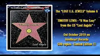Timothy Lewis - It Was Easy
