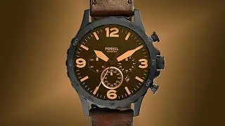 (unboxing fossil watch for men (jr1487