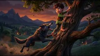 El Pastorcito Mentiroso Y el Lobo Feroz! - fabulas para ni&ntilde;os - cuento infantil -