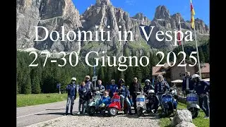 Vespa Tour delle Dolomiti