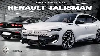RENAULT TALISMAN 2027 Futuristic Exterior Redesign, More Sporty and Premium? Redesigned