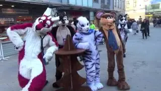 xMas fursuit suitwalk Augsburg 2015