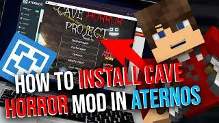 How to Install and Play Minecraft 'CAVE HORROR' + Multiplayer (Aternos)
