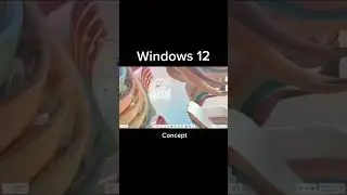 Windows 12 (LEAKED!!!) #windows Concept