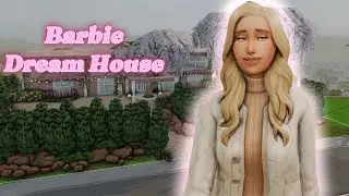 Sims 4 Pink House Build |Barbie Dream House Exterior | Del Sol Valley No CC