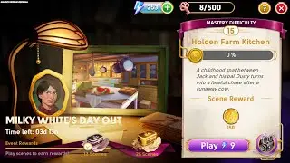 June's Journey Secrets 33 Scene 15 Holden Farm Kitchen Word Mode [4K UHD 60FPS]