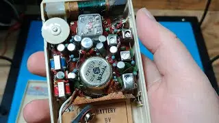 Hitachi TH-650 6 Transistor Radio Repair Part 1