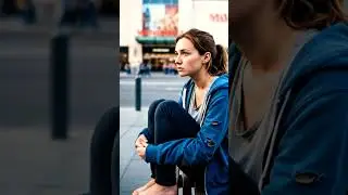 Homeless young woman was abandoned by her mother on the streets 😔 #sad #mother #daughter #abandoned